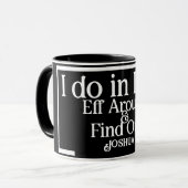 Individuelle Name I in der Tat FAFO Kaffee Tasse (Vorderseite Links)
