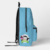 Individuelle Name Ice Cream Pinguin Bedruckter Rucksack (Links)