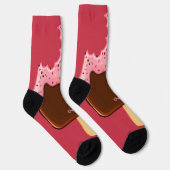 Individuelle Name Ice Cream Popsicle Socken (Rechts)