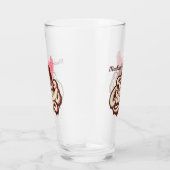 Individuelle Name Ice Creme Cone Pint Glas (Rechts)