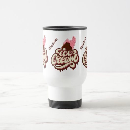 Individuelle Name Ice Creme Tasse (Mittel)