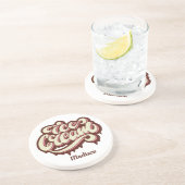 Individuelle Name Ice Creme Untersetzer (Seite)