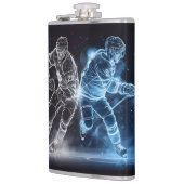 Individuelle Name Ice Hockey Flachmann (Links)