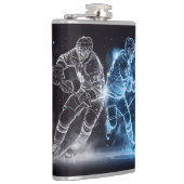 Individuelle Name Ice Hockey Flachmann (Rechts)