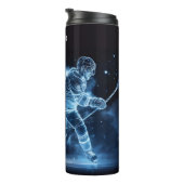 Individuelle Name Ice Hockey Thermosbecher (Nach rechts gedreht)