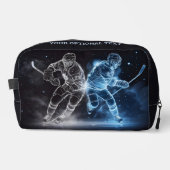 Individuelle Name Ice Hockey Waschbeutel (Vorderseite)