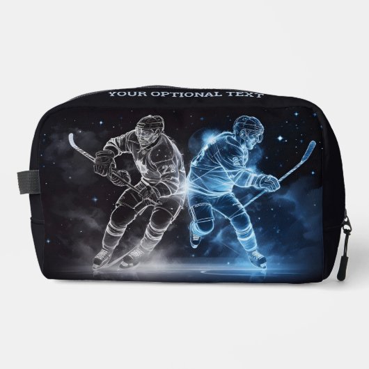 Individuelle Name Ice Hockey Waschbeutel (Vorderseite)