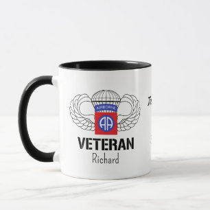 Individuelle Name Im Flugzeug Veteran Tasse