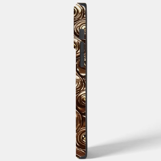 Individuelle Name Imitate Leather Abstrakt Minimal Case-Mate iPhone Hülle (Rückseite / Links)