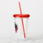 Individuelle Name Imitate Neon 1950er Jahre Classi Acryltrinkbecher (Links)