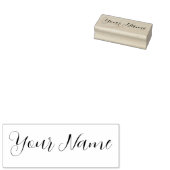 Individuelle Name in Schriftart-Schrift Gummistempel (Stempel)