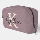 Individuelle Name Initial Makeup Bag, Weihnachtsge Waschbeutel (Rechte Ecke)