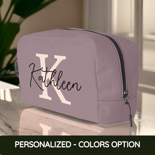 Individuelle Name Initial Makeup Bag, Weihnachtsge Waschbeutel