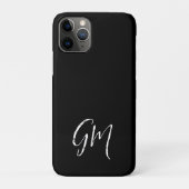 Individuelle Name Initialen personalisiert zwei Bu Case-Mate iPhone Hülle (Rückseite)