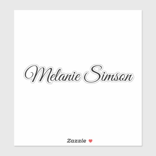 Individuelle Name-Insulbler-Decal-Notebook-Etikett Aufkleber (Blatt)