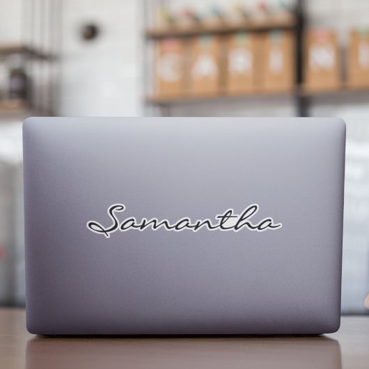 Individuelle Name-Insulbler-Decal-Notebook-Etikett Aufkleber