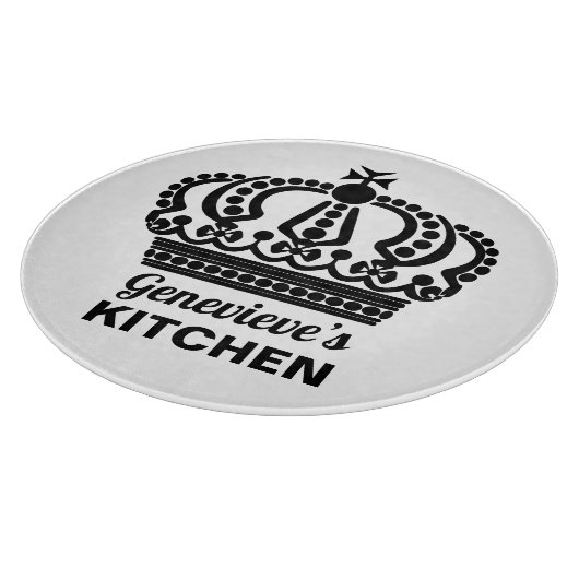 Individuelle Name Intricate Crown Schneidebrett (Ecke)