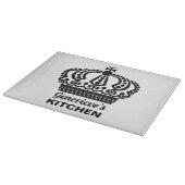 Individuelle Name Intricate Crown Schneidebrett (Ecke)