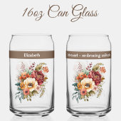 Individuelle Name introvertierte Blume der Einsamk Dosenglas