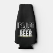 Individuelle Name IPA Locarno Cooles Bier Flaschenkühler (Vorderseite)