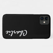 Individuelle Name iPhone 11 Fall Case-Mate iPhone Hülle (Rückseite (Horizontal))
