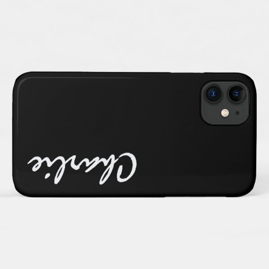 Individuelle Name iPhone 11 Fall Case-Mate iPhone Hülle (Rückseite (Horizontal))