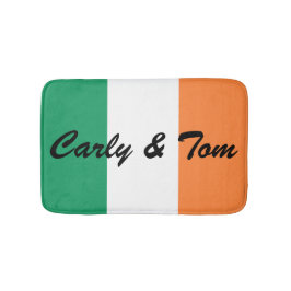 Individuelle Name Irish Flag Bmt. Badematte