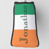 Individuelle Name Irish Flag-Komponente Golf Headcover (Rotieren 90)