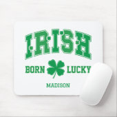 Individuelle Name Irish Geboren Lucky Mousepad (Mit Mouse)