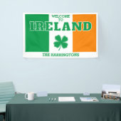 Individuelle Name Irland Banner (Messeveranstaltung)