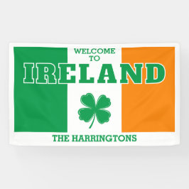 Individuelle Name Irland Banner