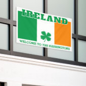 Individuelle Name Irland Banner (Äußeres Gebäude)