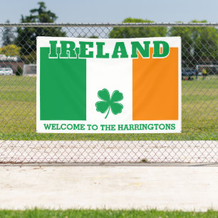 Individuelle Name Irland Banner