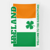 Individuelle Name Irland Banner (Vertikal)