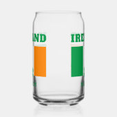 Individuelle Name Irland Dosenglas (Rechts)