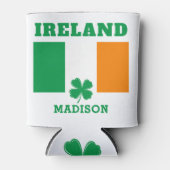 Individuelle Name Irland Dosenkühler (Vorderseite)