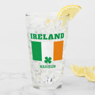 Individuelle Name Irland Glas