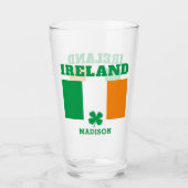 Individuelle Name Irland Glas (Vorderseite)