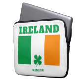 Individuelle Name Irland Laptopschutzhülle (Vorderseite Links)