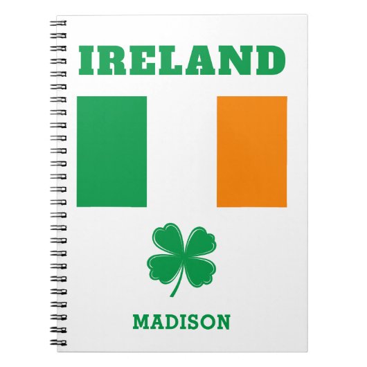 Individuelle Name Irland Notizblock (Vorderseite)