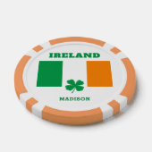 Individuelle Name Irland Pokerchips (Einzeln)