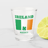 Individuelle Name Irland Schnapsglas (Vorderseite)