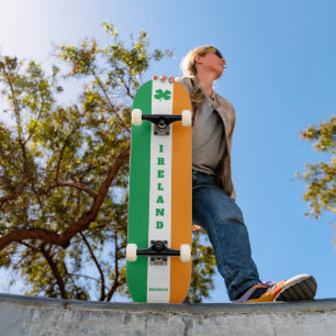 Individuelle Name Irland Skateboard