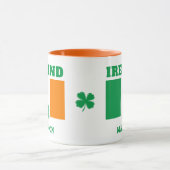 Individuelle Name Irland Tasse (Zentrum)