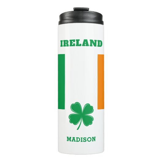 Individuelle Name Irland Thermosbecher (Vorderseite)