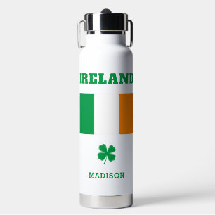 Individuelle Name Irland Trinkflasche