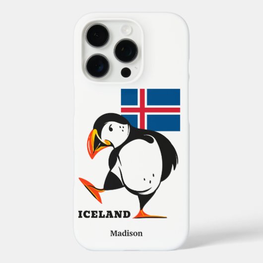Individuelle Name Island Case-Mate iPhone Hülle (Rückseite)
