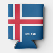 Individuelle Name Island Flag Dosenkühler (Vorderseite)