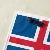 Individuelle Name Island Strandtuch (Beispiel)