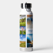 Individuelle Name Island Trinkflasche (Links)